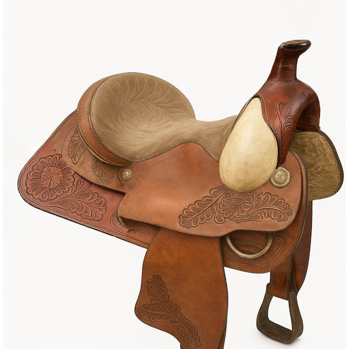 Handcrafted Western Leather Saddle – Premium Horse Riding Gear