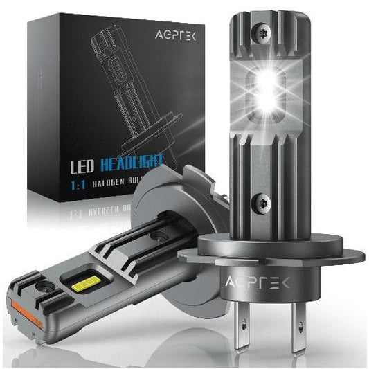 AGPTEK H7 LED Headlight Bulbs,Pack of 2