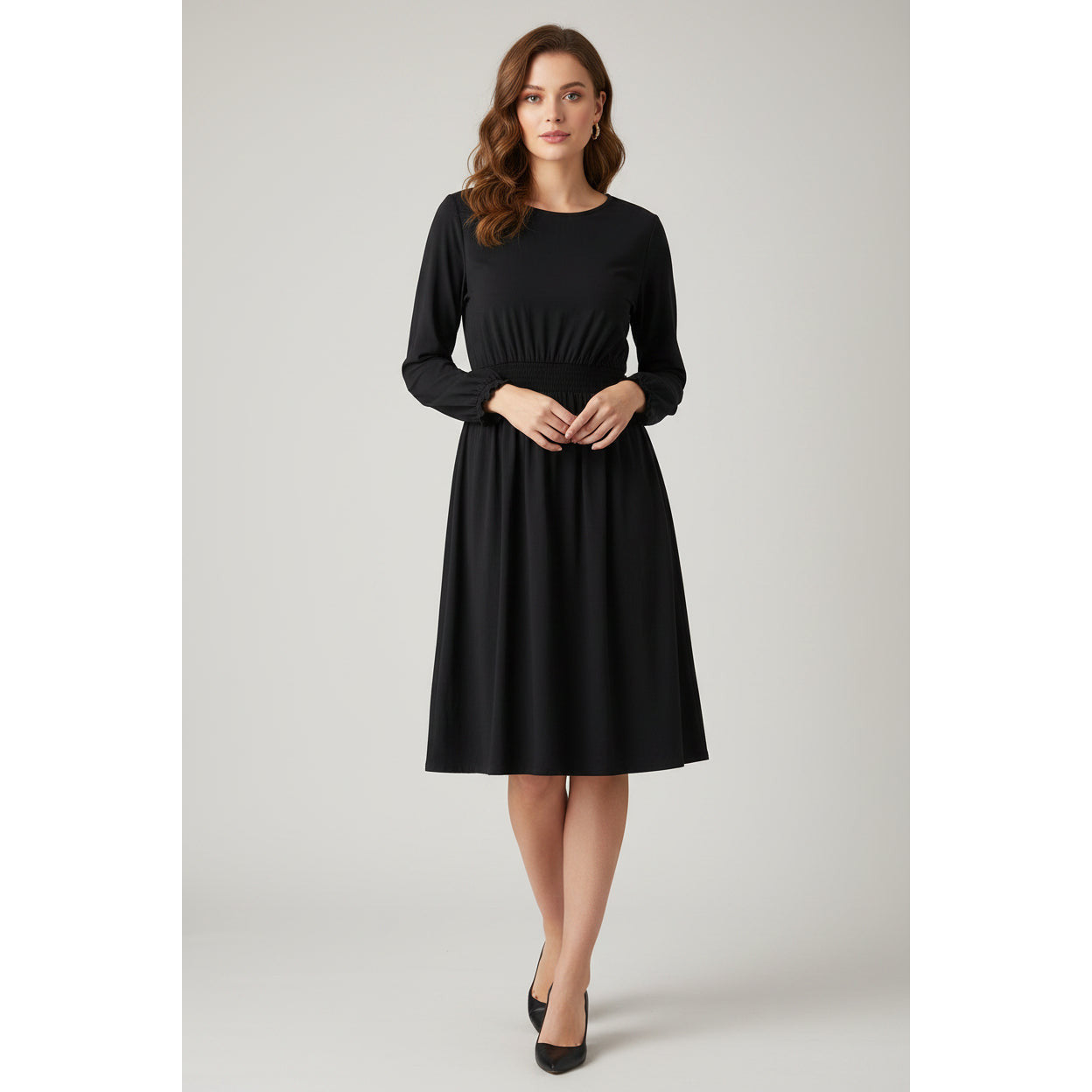 Esmara Black Long Sleeve Dress