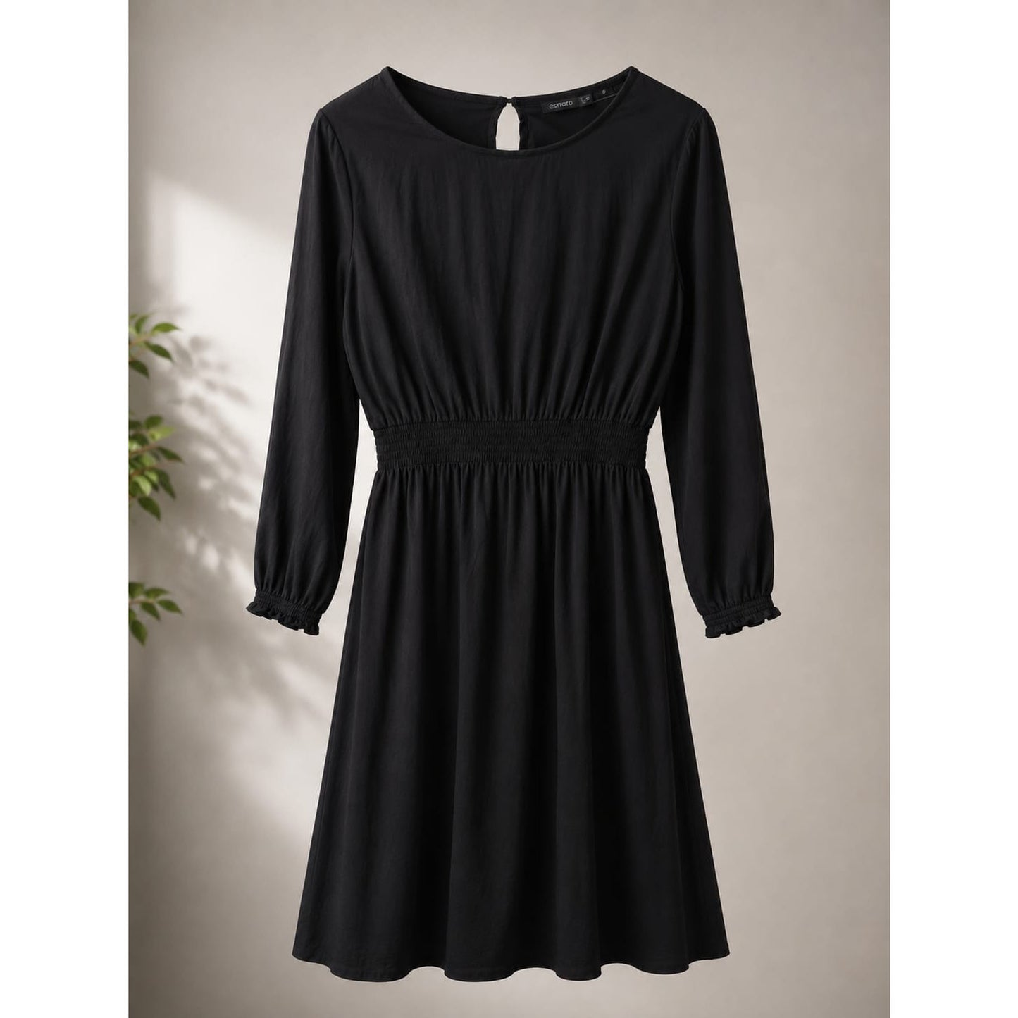 Esmara Black Long Sleeve Dress