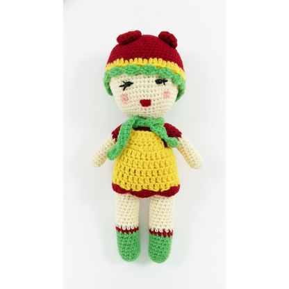 Handmade Crochet Doll - Amigurumi Style