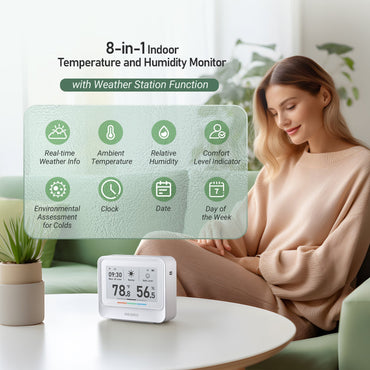 INKBIRD IBS-TH5 WiFi Hygrometer Thermometer White