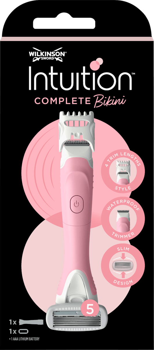 Wilkinson Sword Waterproof Bikini Trimmer with Adjustable Lengths