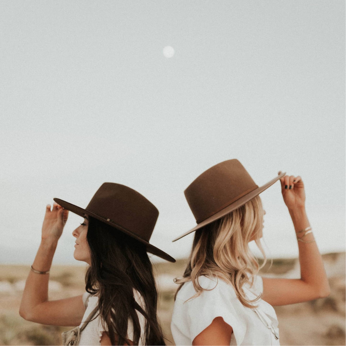 Will & Bear Andy Auburn Dark Brown Wide Brim Hat