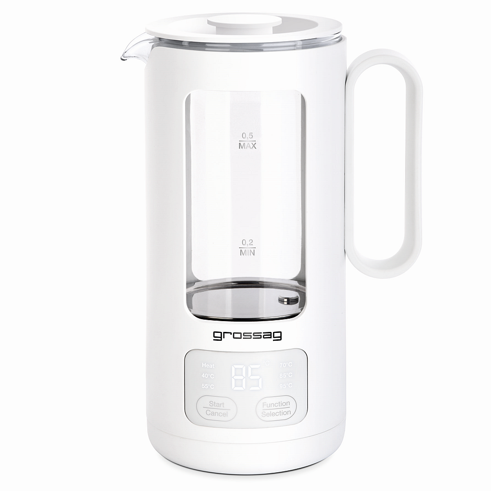 grossag WK 8.00 Electric Kettle 0.5L 500W White