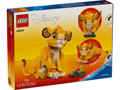 LEGO Disney Simba Lion King Cub 43243 Building Toy Set for Ages 6+