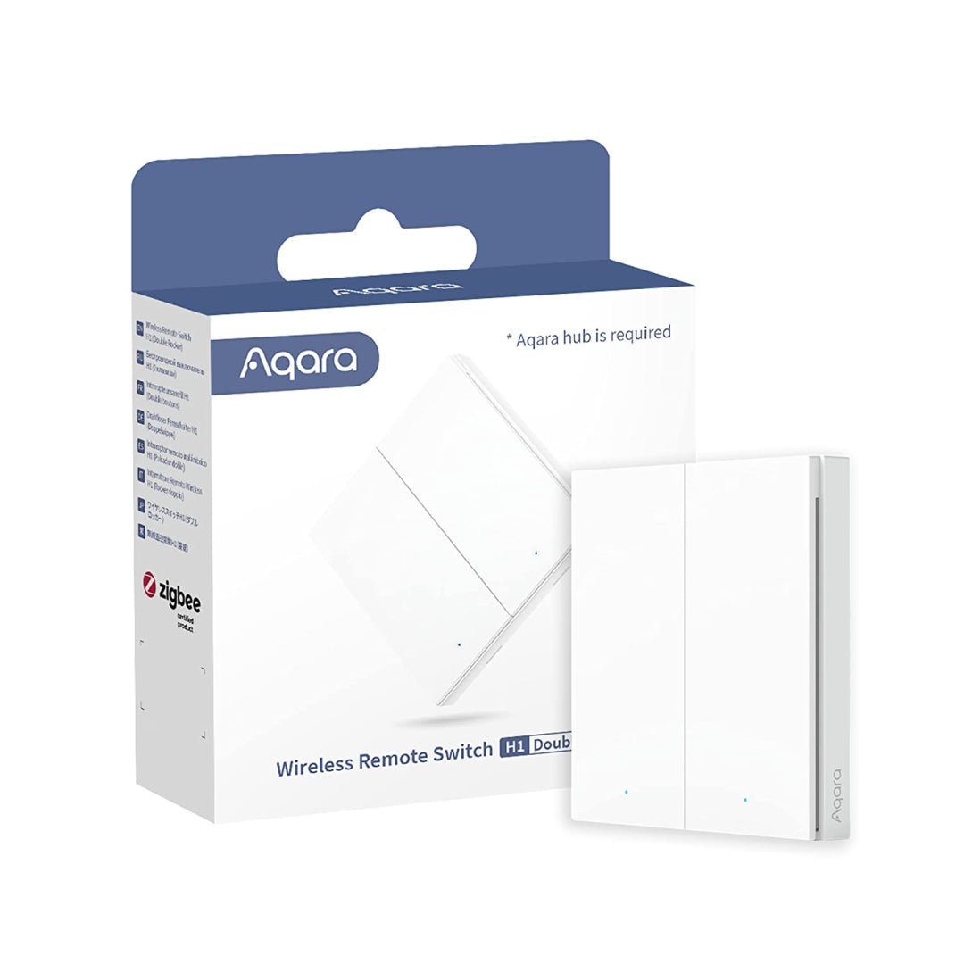 Aqara Wireless Remote Switch H1 Double Rocker WRS-R02 Zigbee 3.0