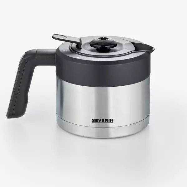 Severin KA5761 Thermo Filter Coffee Machine 8 Cups Black Stainless Steel