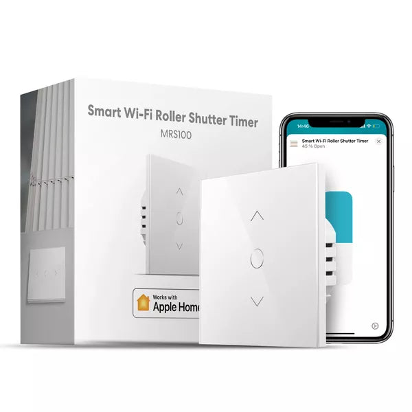 Meross MRS100 Roller Shutter Switch – HomeKit, Alexa, Google Compatible