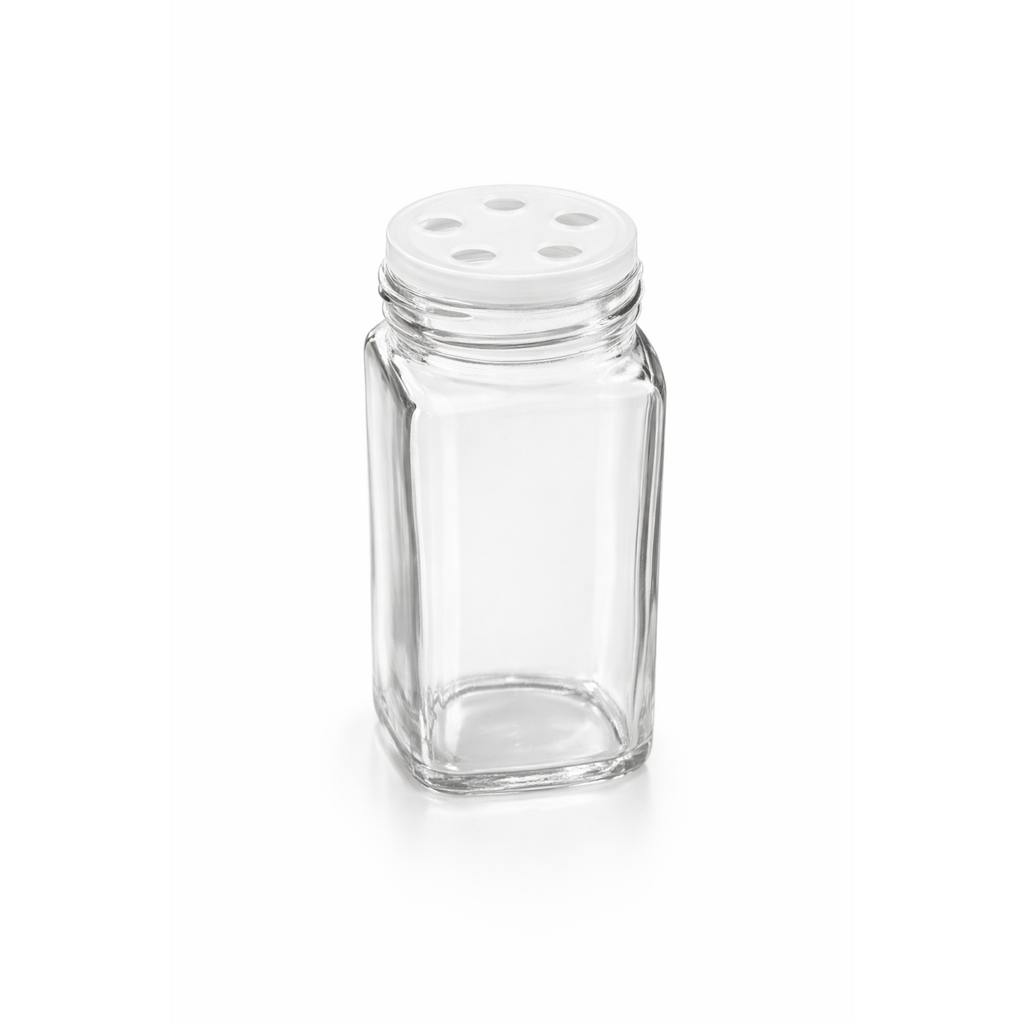 Glass Spice Jars & Bottles –  Silver