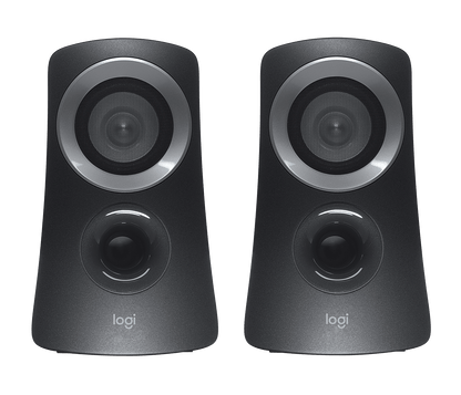 Logitech Z313 2.1 Speaker System: Balanced Rich Sound, Deep Bass Subwoofer