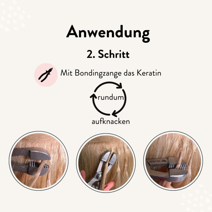 Hair2Heart Ergonomic Bonding Extension Remover Pliers – Sturdy Steel Tool