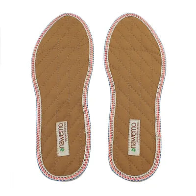 Nawemo Brown Cinnamon Insoles: Natural Odour Control & Foot Comfort